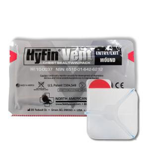 Parche Toracico Ventilado HyFin TwinPack Unidad